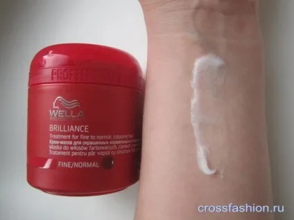 Crossfashion group - wella brilliance крем-маска для пофарбованих нормальних і тонких волосся відгук (професійні засоби для догляду за волоссям) Crossfashion group - wella brilliance крем-маска для пофарбованих нормальних і тонких волосся відгук
