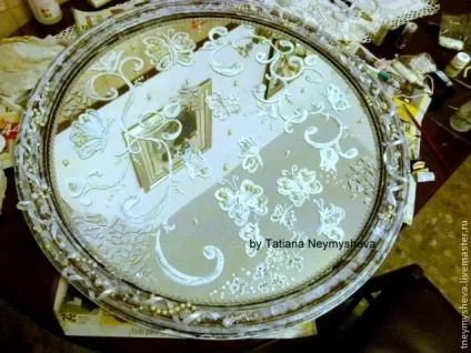 Декорування старого дзеркала - ярмарок майстрів - ручна робота, handmade (декорування меблів) Декорування старого дзеркала - ярмарок майстрів - ручна робота, handmade