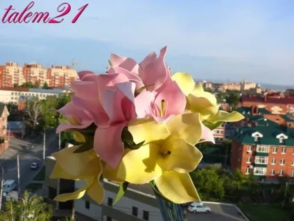Квітка з нового матеріалу-фом - ярмарок майстрів - ручна робота, handmade (фоаміран) Квітка з нового матеріалу-фом - ярмарок майстрів - ручна робота, handmade