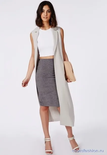 Crossfashion group - сіра спідниця-олівець з чим носити і як не виглядати в ній «офісної куркою» (стиль) Crossfashion group - сіра спідниця-олівець з чим носити і як не виглядати в ній «офісної куркою»