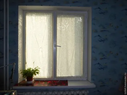 Робимо віконні шторки на липучках - ярмарок майстрів - ручна робота, handmade (ножиці) Робимо віконні шторки на липучках - ярмарок майстрів - ручна робота, handmade