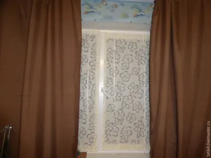 Робимо віконні шторки на липучках - ярмарок майстрів - ручна робота, handmade (клей прозорий) Робимо віконні шторки на липучках - ярмарок майстрів - ручна робота, handmade