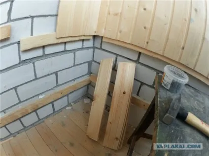 Дерев'яна, утеплена лоджія або як я облаштував лоджію своїми силами