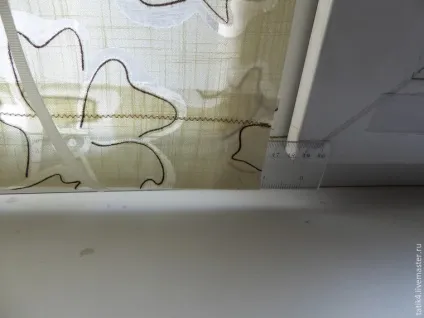 Робимо віконні шторки на липучках - ярмарок майстрів - ручна робота, handmade (липучка) Робимо віконні шторки на липучках - ярмарок майстрів - ручна робота, handmade