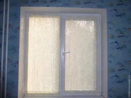 Робимо віконні шторки на липучках - ярмарок майстрів - ручна робота, handmade (нитки) Робимо віконні шторки на липучках - ярмарок майстрів - ручна робота, handmade