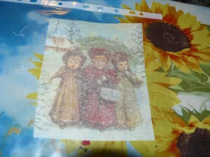 Декупаж на канві, або імітація вишивки (декупаж на канві) Декупаж на канві, або імітація вишивки