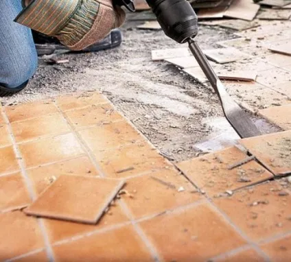 Демонтаж плитки в квартирі своїми руками, будівельний портал (Даний варіант плитки) Демонтаж плитки в квартирі своїми руками, будівельний портал