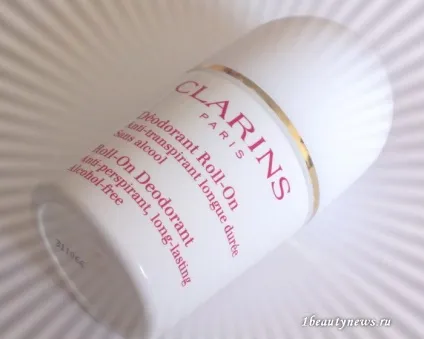 Дезодорант clarins deodorant roll-on anti-perspirant відгук
