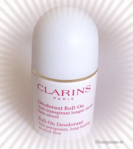 Дезодорант clarins deodorant roll-on anti-perspirant відгук