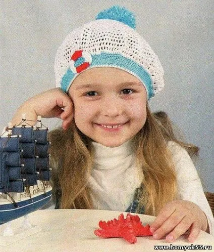 Дитяча шапка гачком схема і опис - сторінка 3 (річна шапка) Дитяча шапка гачком схема і опис - сторінка 3
