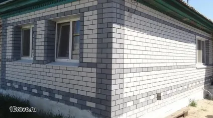 Як обкласти дерев'яний будинок цеглою красиво і правильно своїми руками (дерев'яний) Як обкласти дерев'яний будинок цеглою красиво і правильно своїми руками