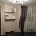 Дизайн інтер'єру вітальні з двома вікнами на різних стінах, на одній стіні, в приватному будинку, фото (двома) Дизайн інтер'єру вітальні з двома вікнами на різних стінах, на одній стіні, в приватному будинку, фото