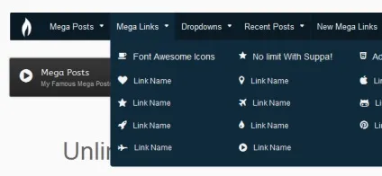 Додаємо адаптивне мега-меню на wordpress для сайтів з великою кількістю контенту