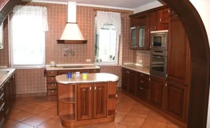 Дизайн підлоги на кухні