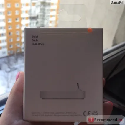 Док-станція apple iphone lightning dock - «дуже зручна штука, особливо для тих хто носить iphone