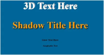 Ефектні заголовки на сайт без використання photoshop (сайт) Ефектні заголовки на сайт без використання photoshop