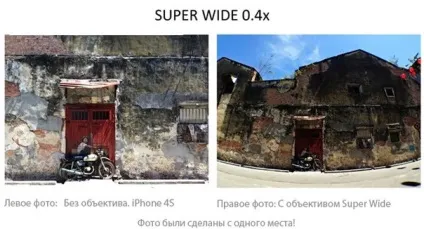 Ефекти лінз - lens4phone - магазин об'єктивів для телефонів і планшетів (telephoto наближає фотографоване простір) Ефекти лінз - lens4phone - магазин об'єктивів для телефонів і планшетів