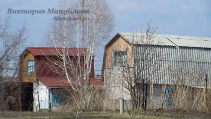 Ще один етюд з дачі) (береза аквареллю) Ще один етюд з дачі)