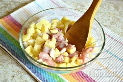 Еліша з курячої начинкою - рецепт з фото (Еліша) Еліша з курячої начинкою - рецепт з фото