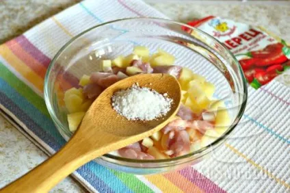 Еліша з курячої начинкою - рецепт з фото (Еліша) Еліша з курячої начинкою - рецепт з фото