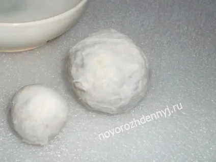 Ялинкові іграшки з вати своїми руками, майстер клас (своїми) Ялинкові іграшки з вати своїми руками, майстер клас