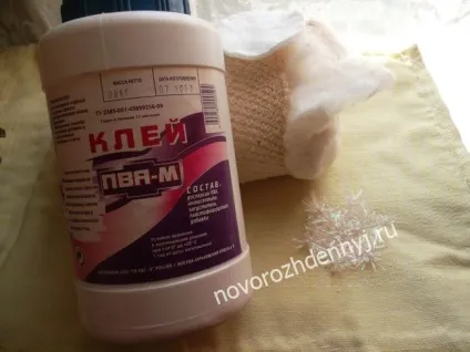 Ялинкові іграшки з вати своїми руками, майстер клас (вати) Ялинкові іграшки з вати своїми руками, майстер клас
