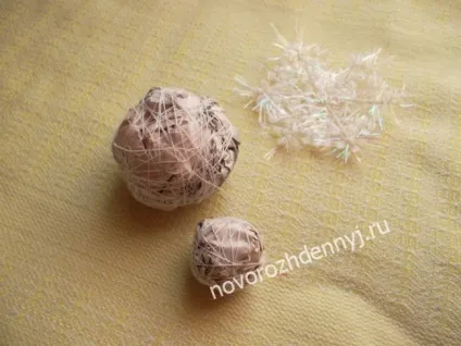 Ялинкові іграшки з вати своїми руками, майстер клас (вати) Ялинкові іграшки з вати своїми руками, майстер клас
