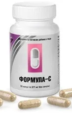 Формула-с інструкція із застосування, показання, протипоказання, побічні ефекти, аналоги (протипоказання) Формула-с інструкція із застосування, показання, протипоказання, побічні ефекти, аналоги