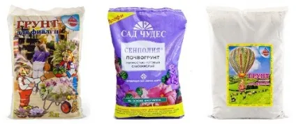 Грунт для фіалок