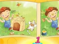 Гра кіт у чоботях, знайдіть відмінності онлайн