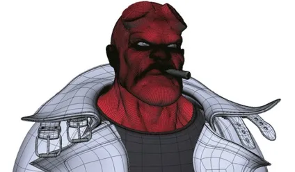 Ідеальний рендер Хеллбоя, 3dpapa
