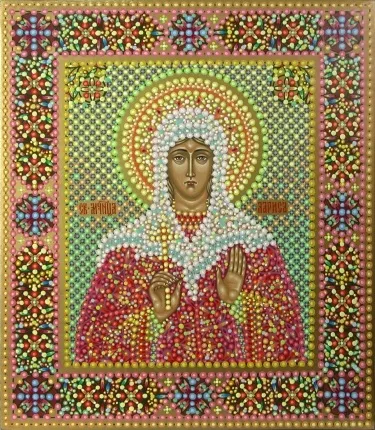 Ікона святої мучениці Лариси Готфського (Лариси) Ікона святої мучениці Лариси Готфського