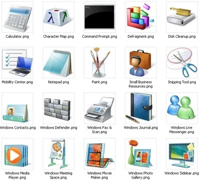 Іконки в стилі windows vista завантажити безкоштовно (ico png) (іконки) Іконки в стилі windows vista завантажити безкоштовно (ico png)