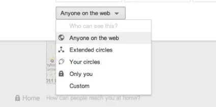 Інструкція по особистої конфіденційності в google (сторінці вашого профілю) Інструкція по особистої конфіденційності в google