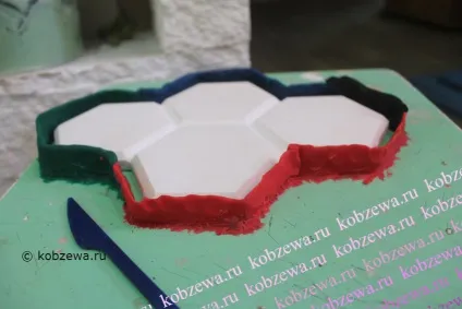Виготовлення форми для гіпсової плитки, арт-студія натальи Кобзєва (гіпсова плитка) Виготовлення форми для гіпсової плитки, арт-студія натальи Кобзєва