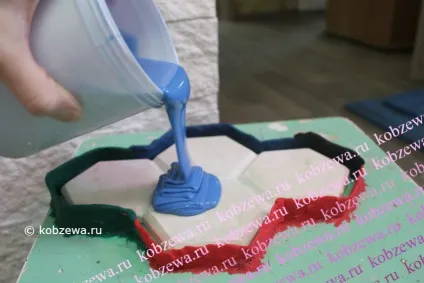 Виготовлення форми для гіпсової плитки, арт-студія натальи Кобзєва (своїми руками) Виготовлення форми для гіпсової плитки, арт-студія натальи Кобзєва