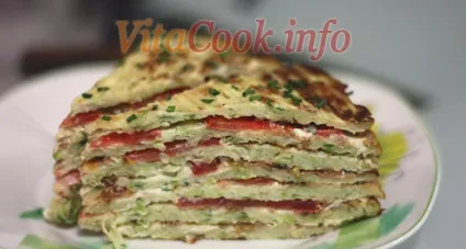 Кабачковий торт - кулінарні рецепти з кабачків (рецепти закусок) Кабачковий торт - кулінарні рецепти з кабачків