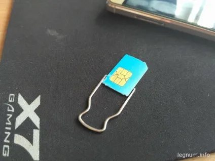 Як дістати застряглу sim карту