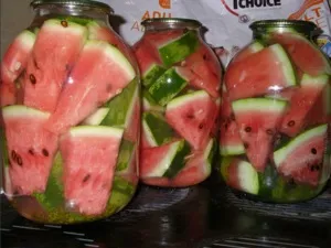 Як консервувати кавуни на зиму, правильно маринувати, рецепти консервації без стерилізації (правильно) Як консервувати кавуни на зиму, правильно маринувати, рецепти консервації без стерилізації