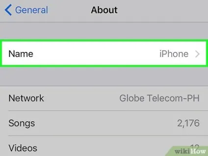 Як змінити ім'я iphone в ios (iphone) Як змінити ім'я iphone в ios
