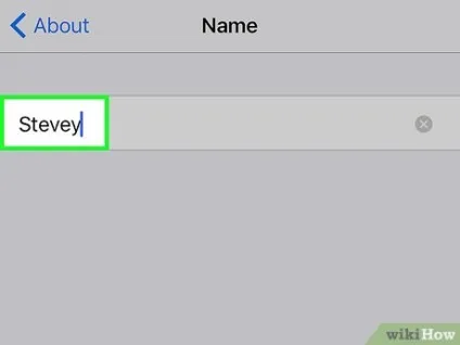 Як змінити ім'я iphone в ios (iPhone iPod touch) Як змінити ім'я iphone в ios