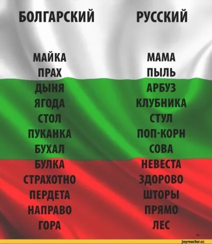 Як легко вивчити болгарську мову - болгарську мову - форум про нерухомість в Болгарії! (Легко) Як легко вивчити болгарську мову - болгарську мову - форум про нерухомість в Болгарії!