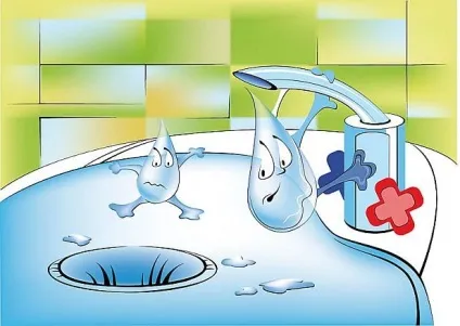 Як намалювати плакат - бережіть воду (воду) Як намалювати плакат - бережіть воду