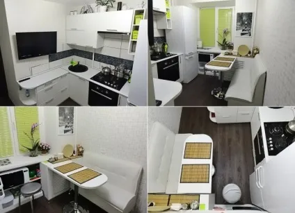 Як облаштувати маленьку кухню вибираємо планування, меблі і техніку