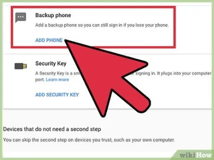 Як налаштувати двоетапну перевірку gmail (gmail) Як налаштувати двоетапну перевірку gmail