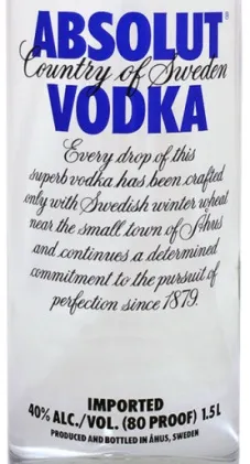 Як відрізнити оригінал горілки absolut vodka (абсолют) від підробки