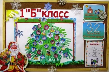 Як оформити стенд для першокласників