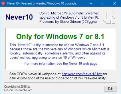 Як відключити пропозицію «отримати windows 10» в windows 7 і 8 (необхідності можна буде) Як відключити пропозицію «отримати windows 10» в windows 7 і 8