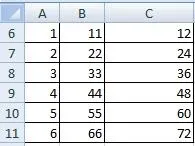 Як перемістити стовпець в excel