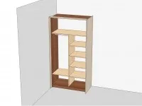 Як переробити шафа в купе